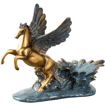 American European Style Creative Animal Wine Rack Gold Home Decorations