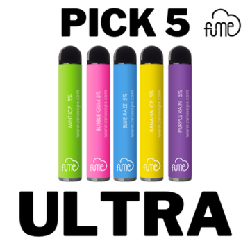 Fume Ultra 2500 Puffs Disposable Vape Best Flavors