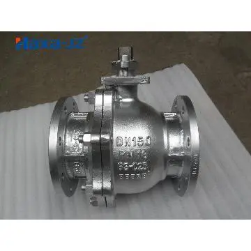2pc split body floating ball valve Q41F