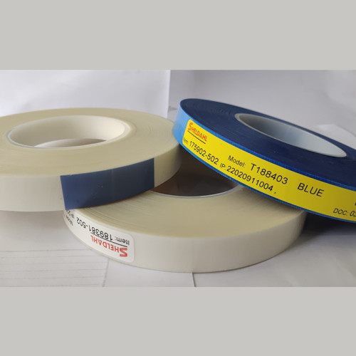 Abrasive belt splicing tape for making sanding belt