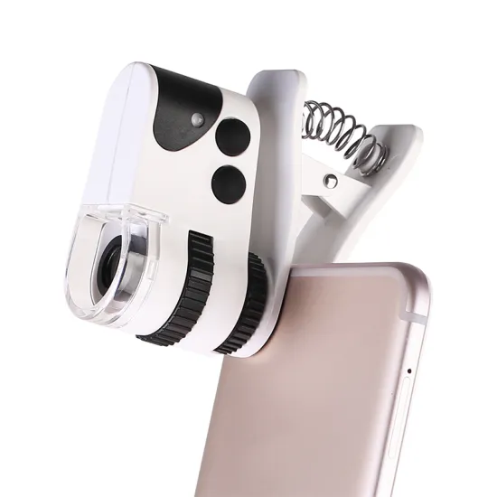 LED and UV Microscope with Phone Clip