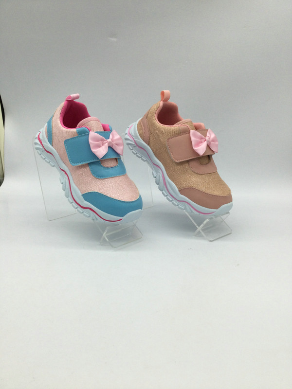 New Design Kid Girl Bow Sport Shoe