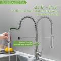 Stainless steel smart sensor kitchen faucet