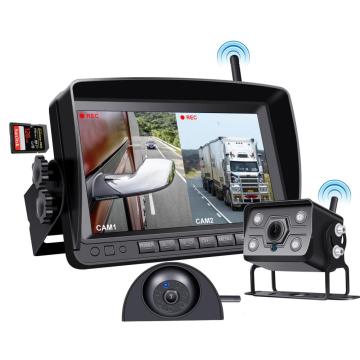 AHD Digital Wireless Truck Reversing Camera Kit with 7'' Monitor
