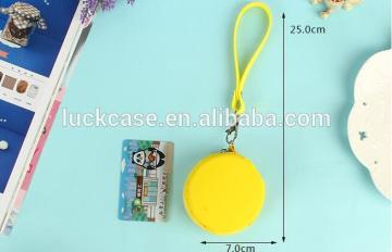 2016 Best Quality Macaron Colorful Custom Mini Handbag Silicone Pruse/Coin Bag