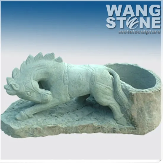 Large Cast Stone Sculpture Stone Marble Horse Statue