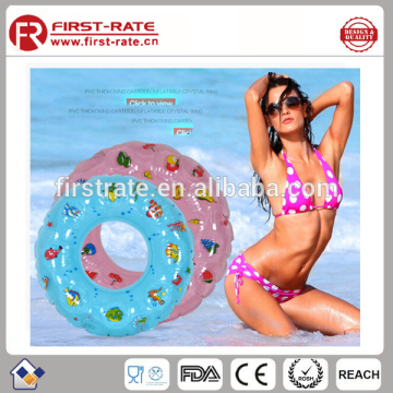 Customized PVC inflatable swimming ring factory