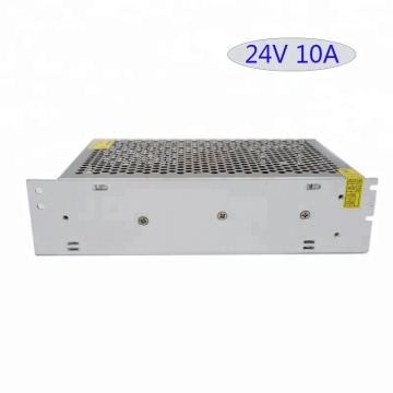 24V 10A LED Transformer 250W Constant Voltage Switching Power Supply