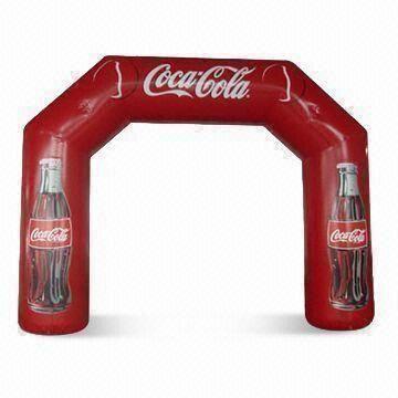 Advertising Inflatable Arch with Full Digital Printing, Measures 6 x 3m, CE Certified