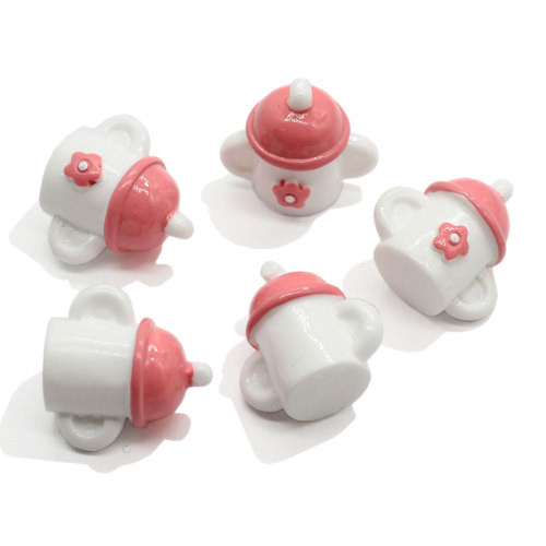 Diseños de resina Kawaii Mini taza de té Modelado 3D Copas para niños Forma para muebles de casa de muñecas