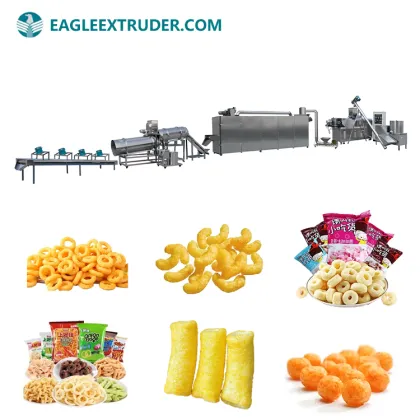 Jinan Corn Puff Rice Snacks Cheetos Making Machines