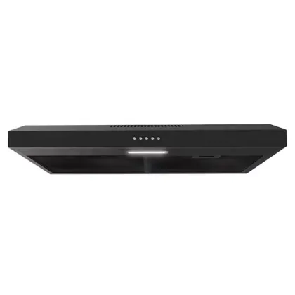 Black Under Cabinet Ductless Range Hood