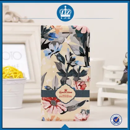 LZB Smart PU Leather Cell Phone Case Cover For Sony Xperia Z