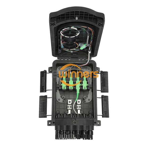 กล่องจัดการไฟเบอร์ 8 คอร์ 8 SC Adapters