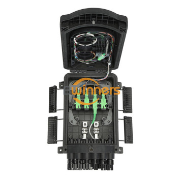กล่องจัดการไฟเบอร์ 8 คอร์ 8 SC Adapters