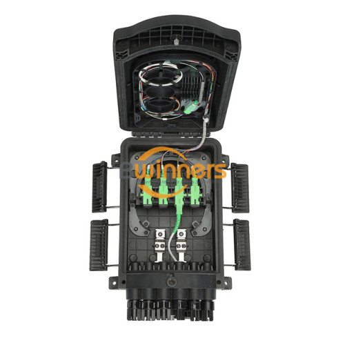 กล่องจัดการไฟเบอร์ 8 คอร์ 8 SC Adapters
