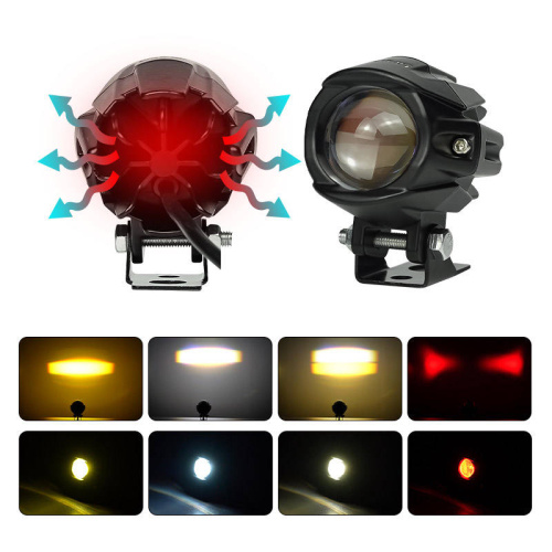 12-80V Motorcycle Led Spotlight Auxiliary running Lights
