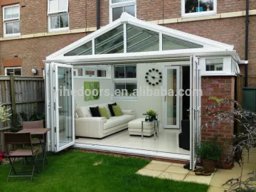 Foliding doors for sunglass room
