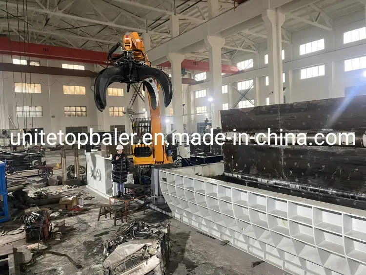 Portable Car Baler for Scrap Metal