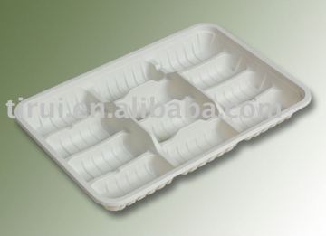 biodegradable tray for fruit