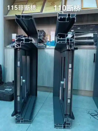 110 series thermal break aluminum twist window