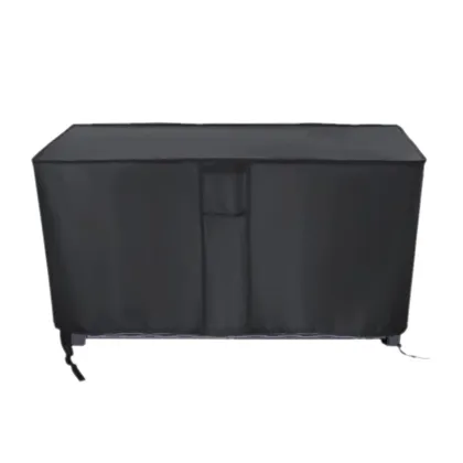 Waterproof Outdoor Storage Box Cover for Keter XXL 230 Gallon Deck Box - Black