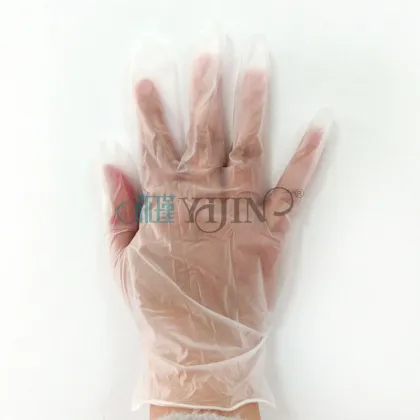 Cheap disposable thin plastic gloves