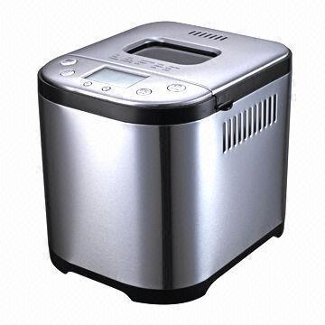 Breadmaker with Yoghurt Maker and Cooking Function, Stainless Steel Housing and Big LCD Display