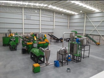 Hot Washing Machine for Plastic Recycling