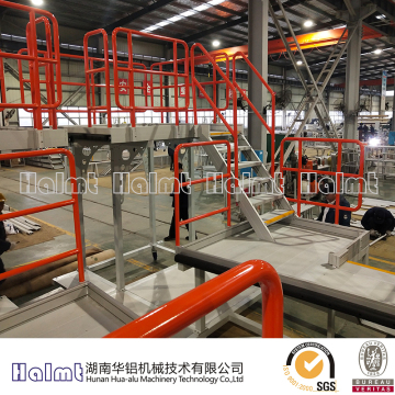 Aluminum Lower Cargo Access Stand for Aircraft