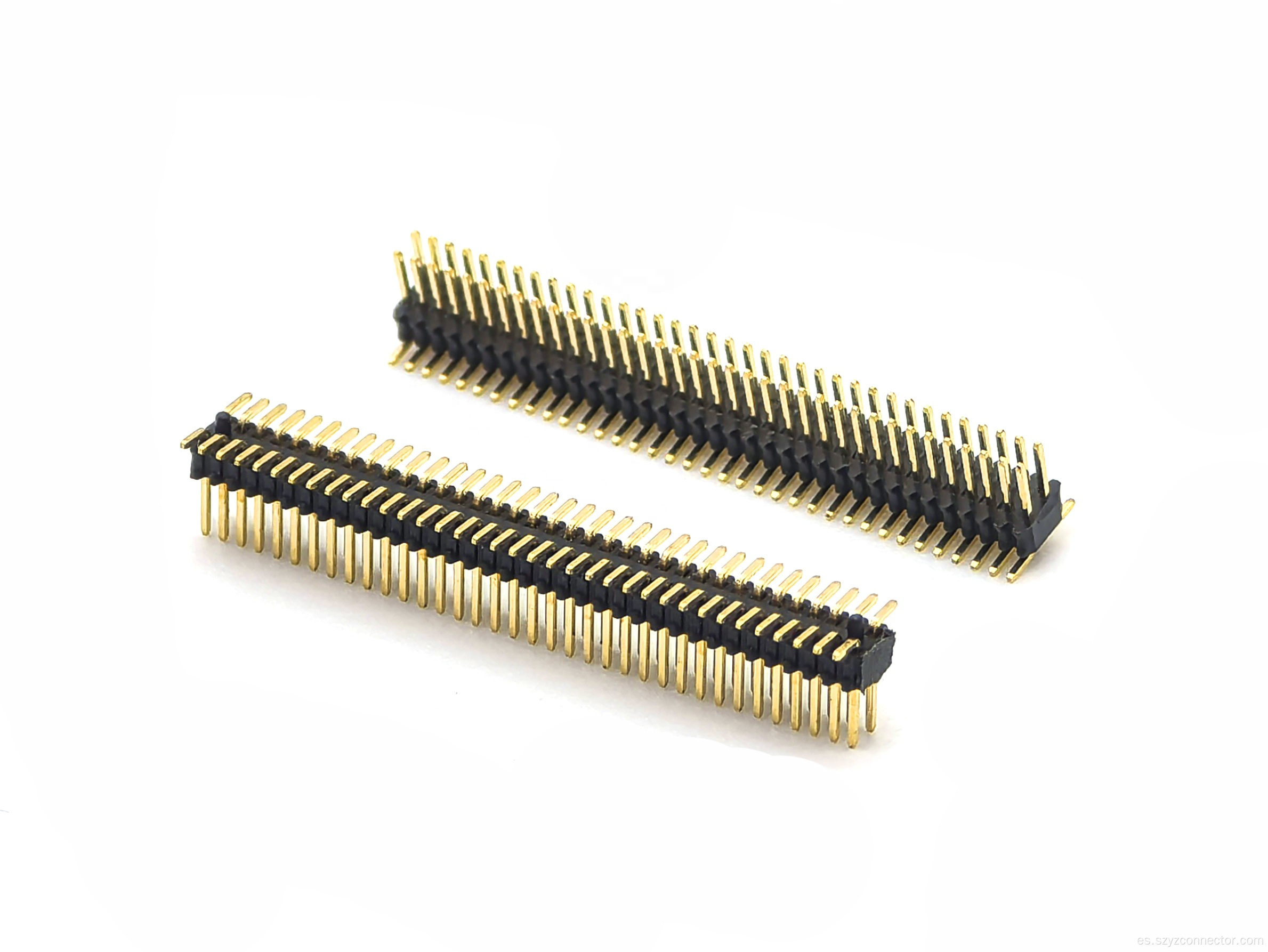 Encabezado de pin de paso de 0.8 mm dual fila SMT