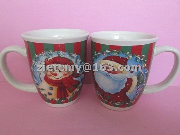 cheap 12oz porcelain coffee mugs for christmas