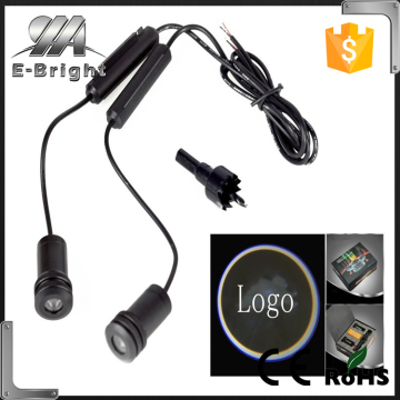 7W can custmoized c-ree car door lascer logo light, led car logo door light