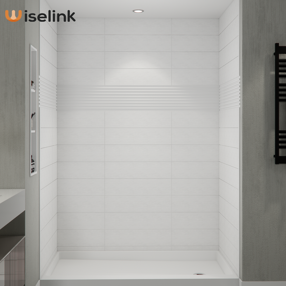 bathroom shower wall