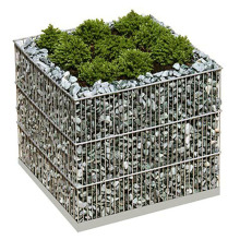 Galvanized welded gabion box wall