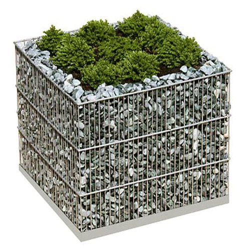 Galvanized steel stone gabion cage