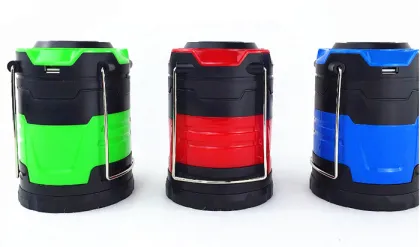 light weight COB solar camp lighting for hiking