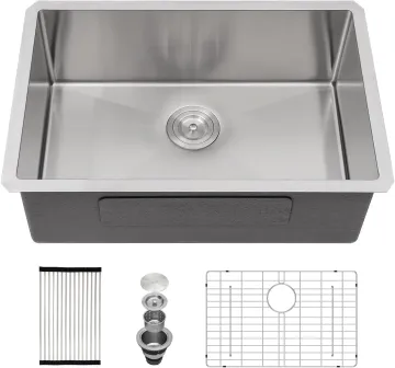 Stainless Steel Kitchen Sinks: Sizes, Basin Types, and Single Bowl Options