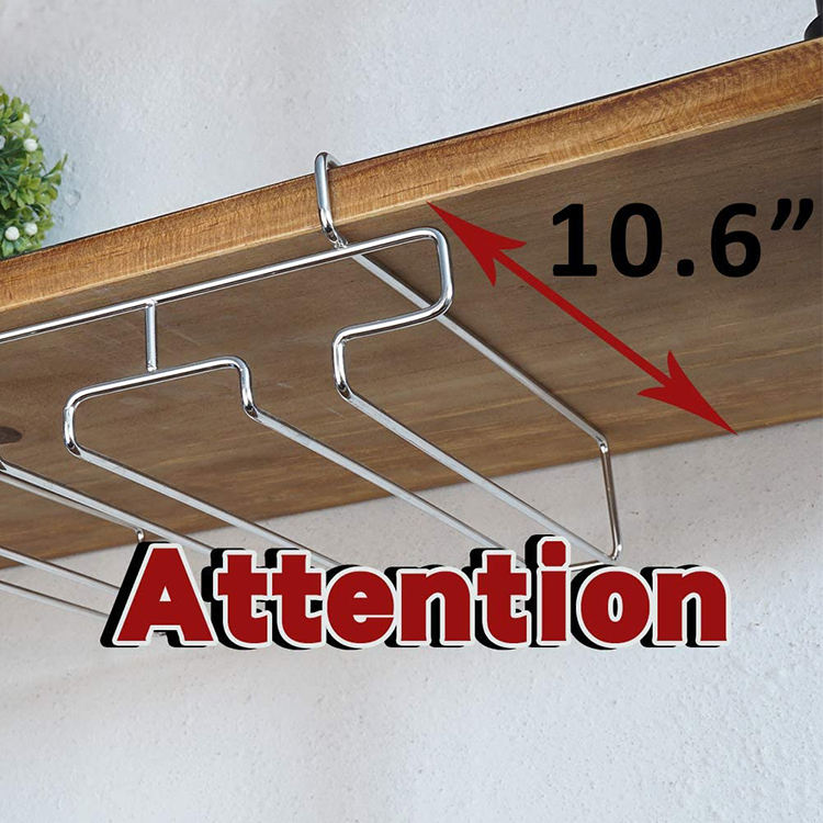 Under Cabinet Wine Glass Rack Size Attention Jpg