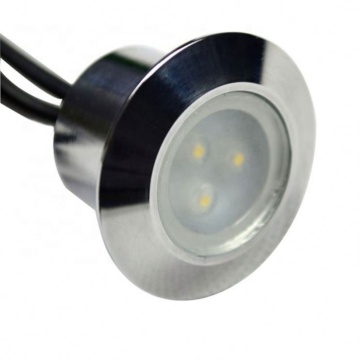 3LED DC12V 0.6W Slim Type Round Diameter 40*25mm Inground Swimming Pool Light