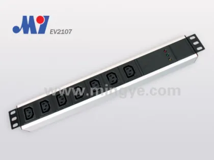 Iec Pdu With Surge Protector 