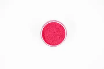 Fluorescent Ruby red Pigment for painting