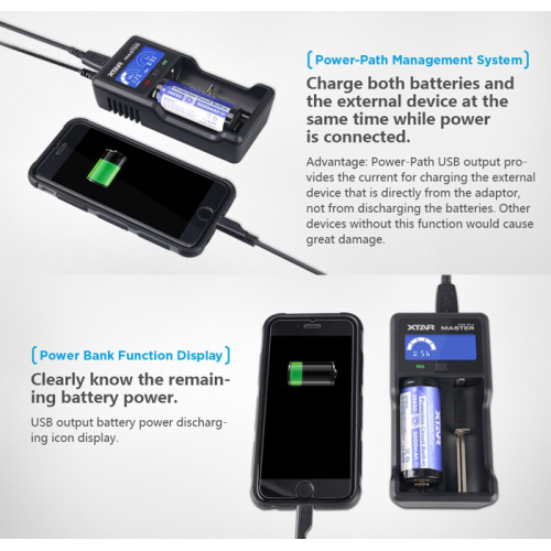 Hot XTAR-VC2 Plus charger for battery