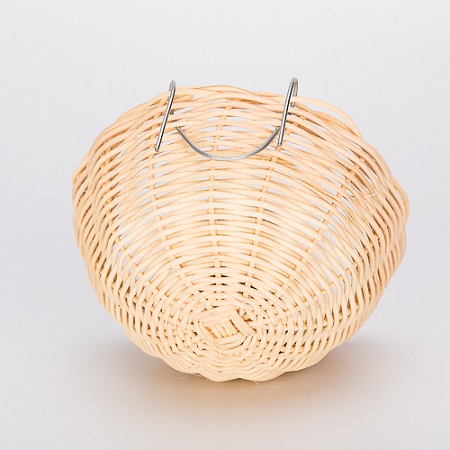 Percell Tigela em forma de XLarge Rattan Bird Nest