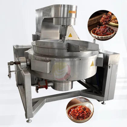 ORME Big Stainless Steel Fully Automatic Planetary Fry Wok Cook Mixer Machine