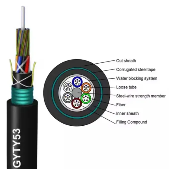 Single Mode Fiber Optic Cable for FTTH Applications