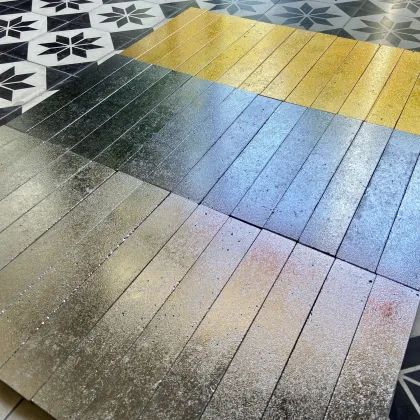 Blink Blink Shining Surface Handmade Tile for Wall Decoration