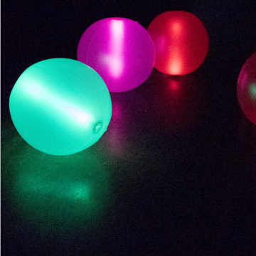 LED Inflatable Bowling Ball for Stage Decoration or Wedding
