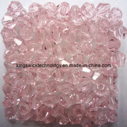 4mm Crystal Bicon Beads 5301# 6mm Pink Color