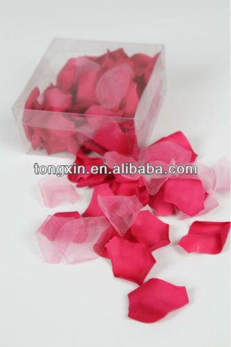 supplier China hot artificial silk flower petals